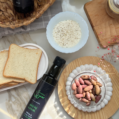 زيت زيتون بكر ممتاز فاخر ٥٠٠ مل (زجاج معتم)